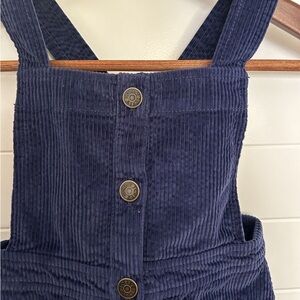 J.Crew navy corduroy jumper + skirt bundle (2 items) girls size 7/8